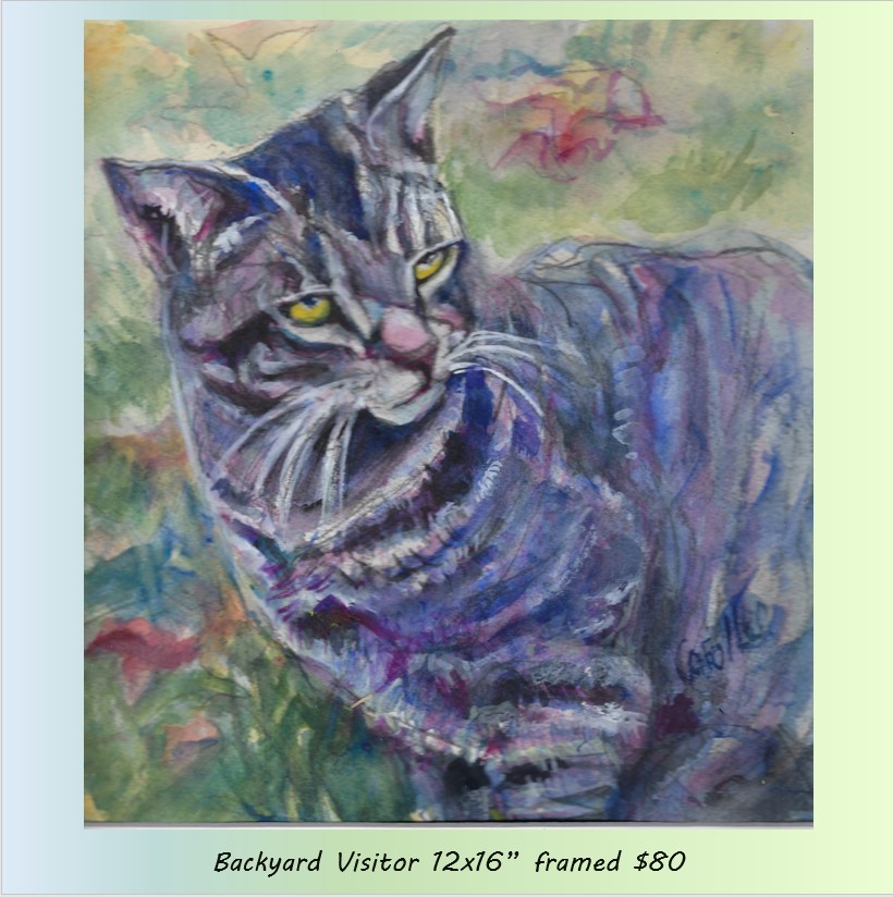 Herd of deer in snow