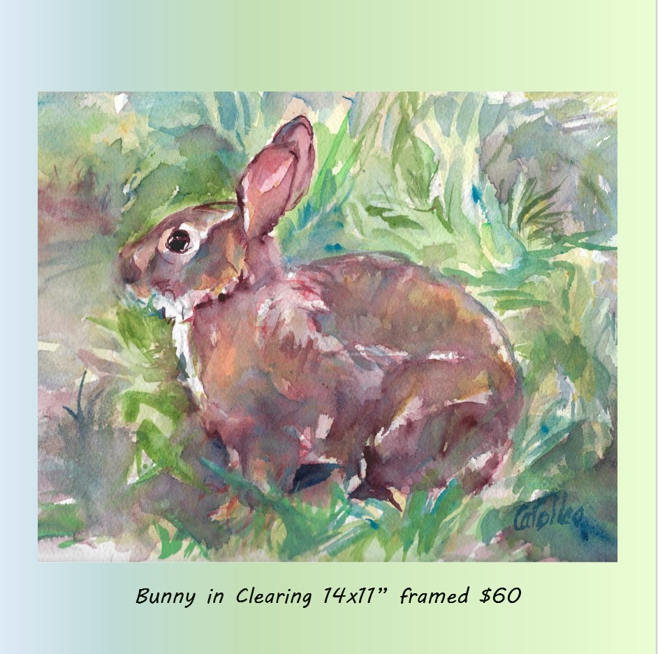 Bunny in Clearing